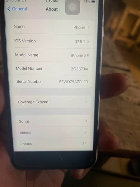 IPhone SE 10 by 10 condition pta proved 4