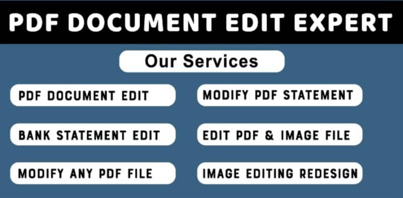 Editing Service Available All types of documente 0