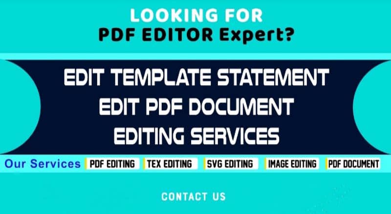 Editing Service Available All types of documente 2