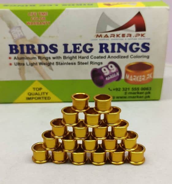 Love birds Rings Canery Rings Dove Rings Pegion Rings 2