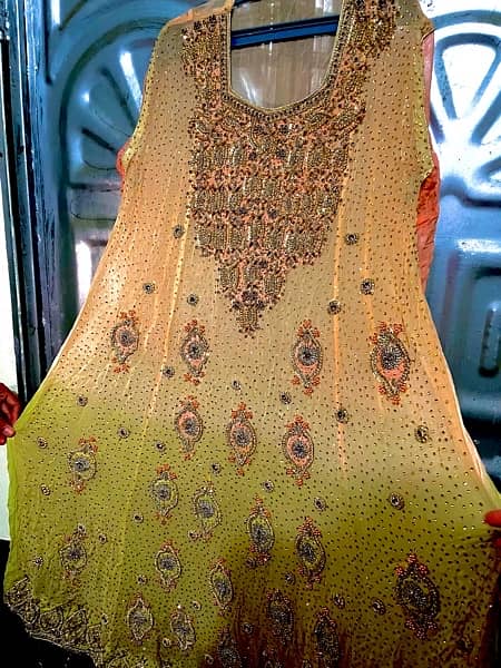 Wedding Bridal Maxi / Lehanga for rent per day shadi 4