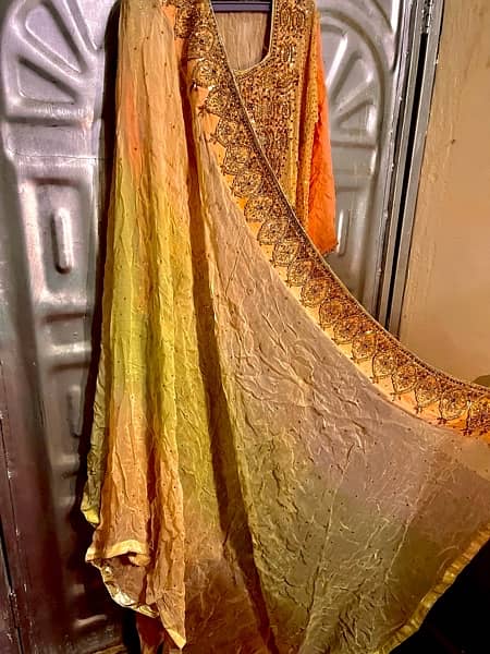 Wedding Bridal Maxi / Lehanga for rent per day shadi 6