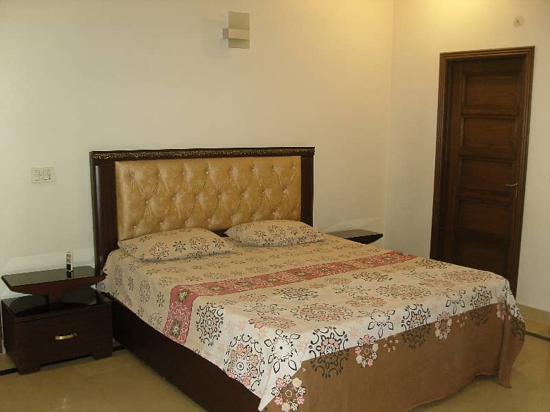 15,000 per day, Elegant 3 Bed Furnished Lower Portion With Parking 15