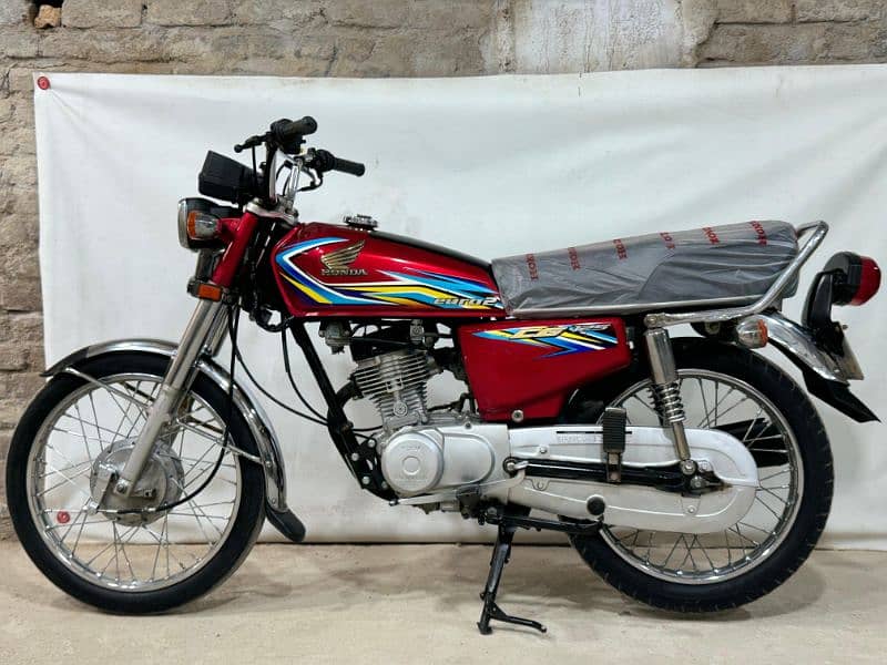 Honda 125 2018 Model 2 Digit Golden number 0