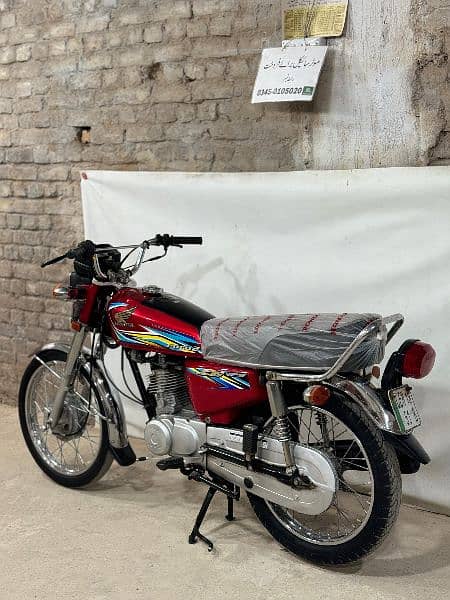 Honda 125 2018 Model 2 Digit Golden number 2