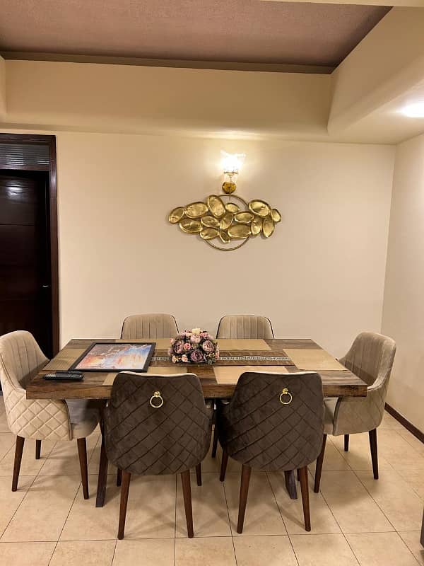 3 Bedroom Luxury Fully Furnished Apartment For Rent in Silver Oaks F-10 Markaz 10