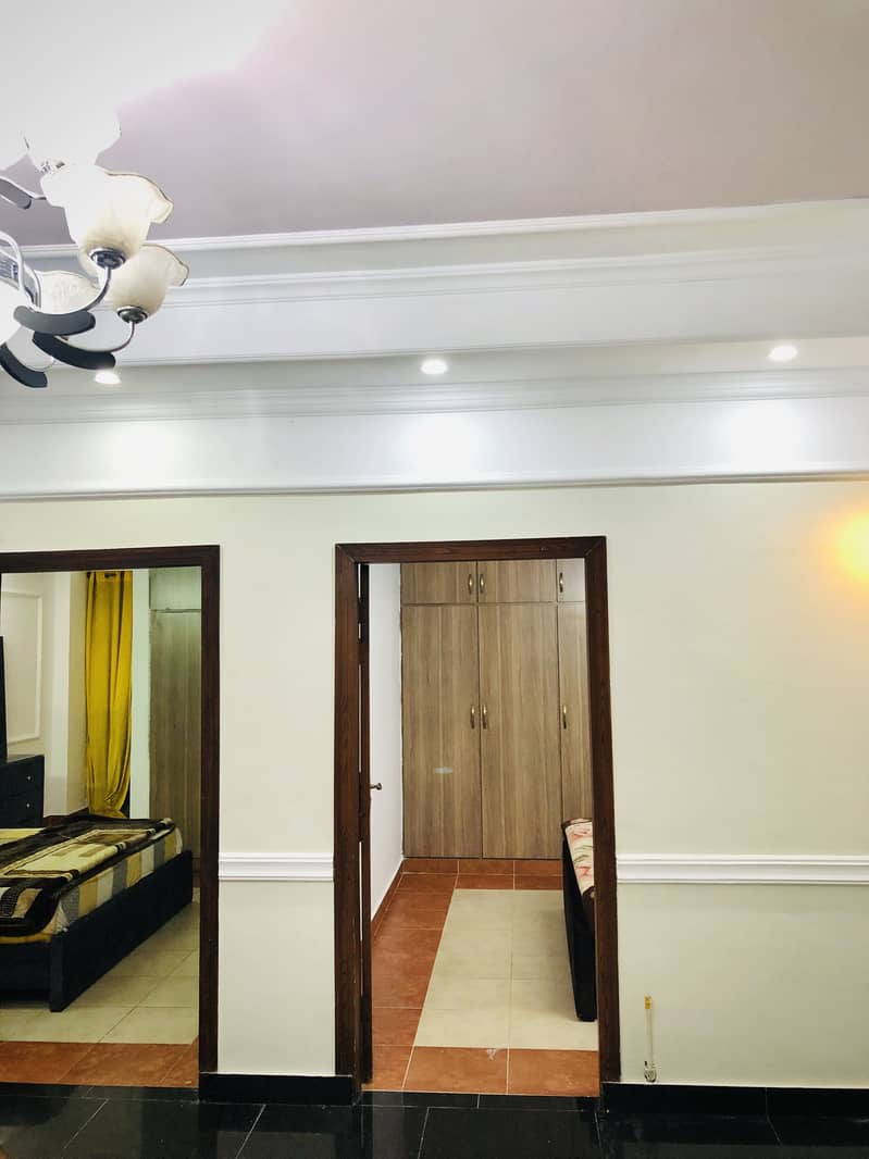2 Bedrooms Fully Furnished Apartment For Rent In F/11 Markaz 20