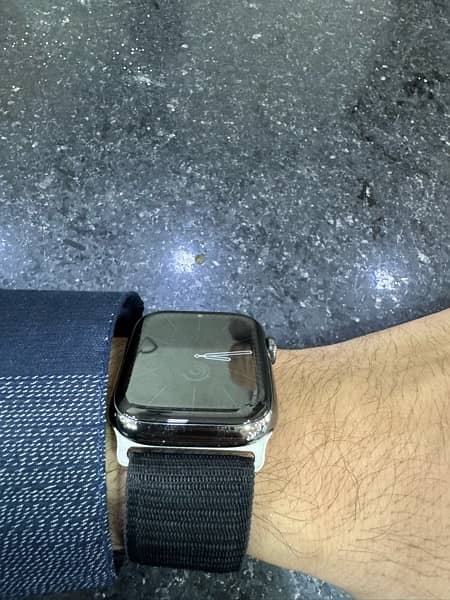 Apple watch series 7 stainless steel 1