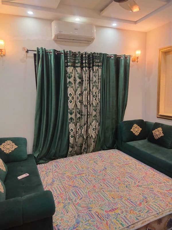 5 Marla Brand new first entry full furnished house for rent in Bahia Town lahore 12