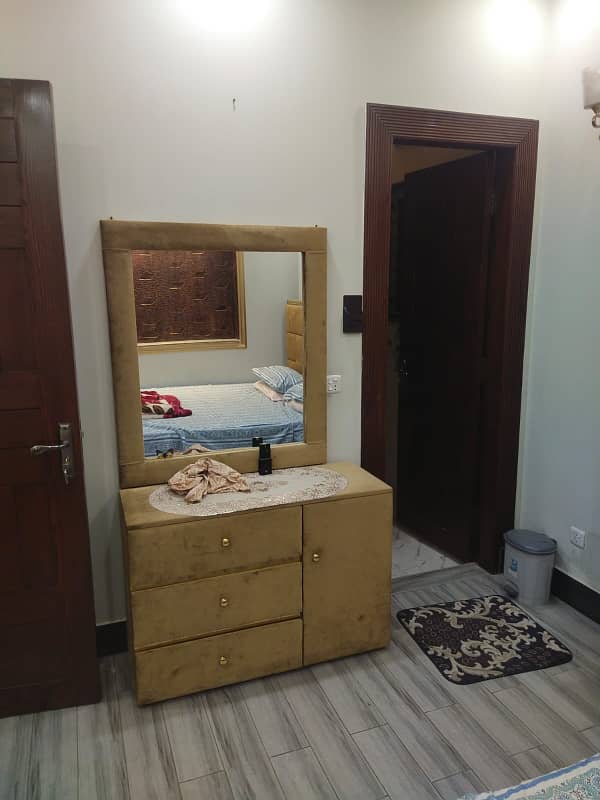 5 Marla Brand new first entry full furnished house for rent in Bahia Town lahore 21