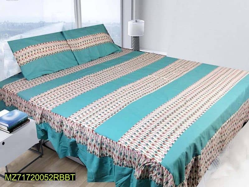 cotton printed king size bedsheets 4