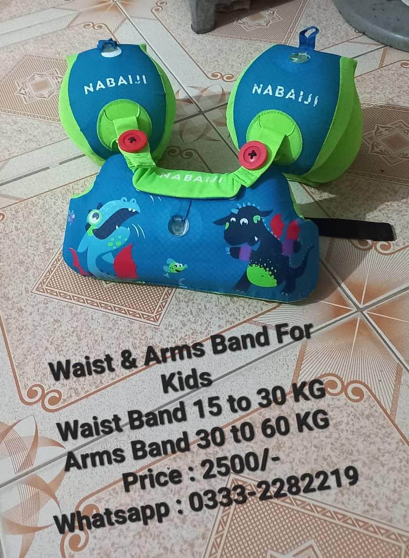 Life Jackets, Arms & Waist Band & Swimming Tubes for Kids 2