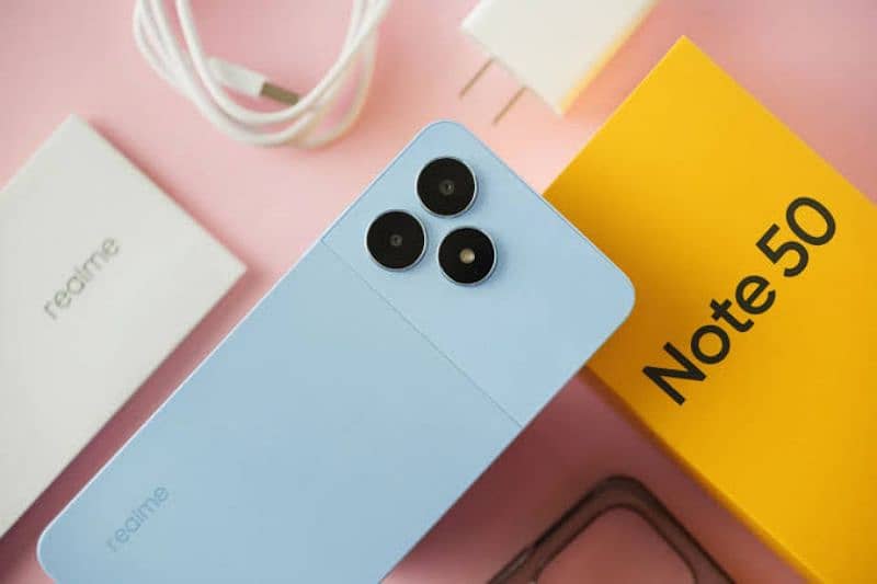 realme note 50 full box full warranty 0