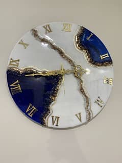 Resin Wall Clock