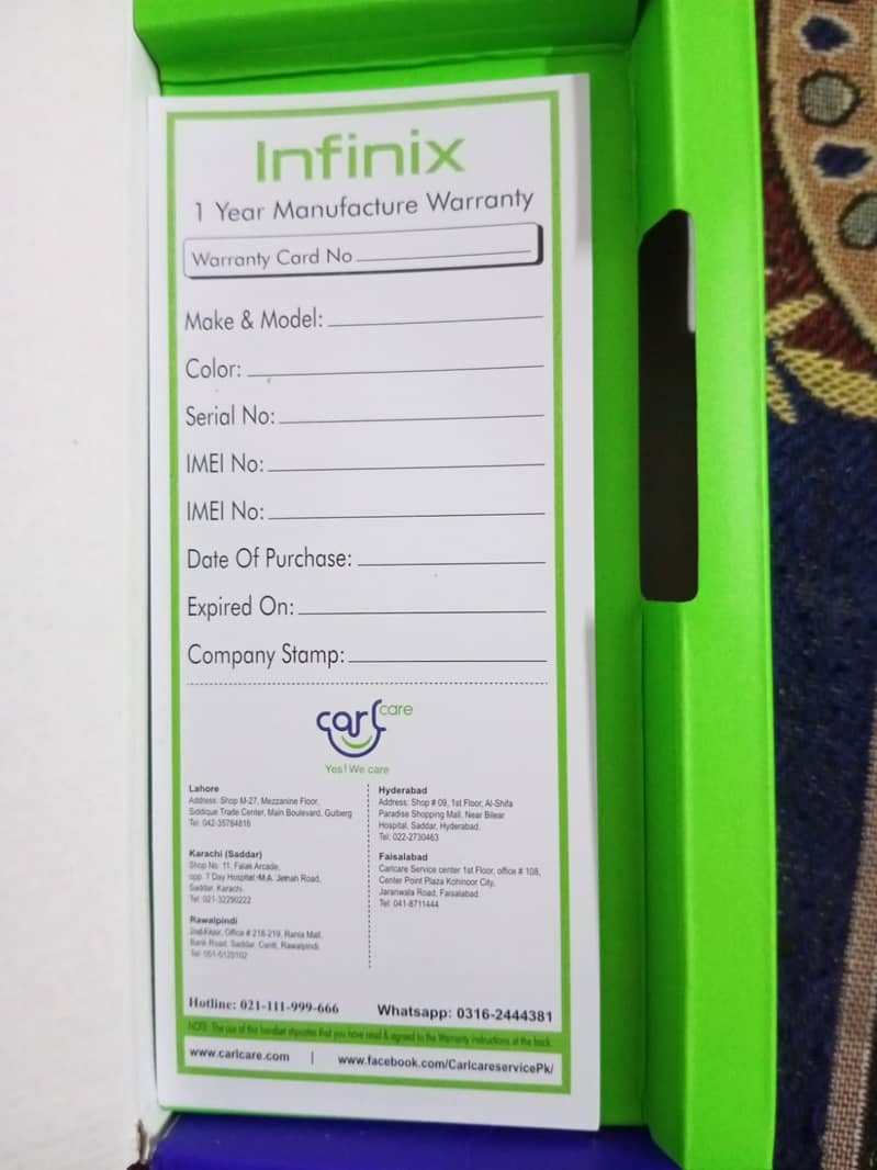 infinix hot 30 pta approved 2