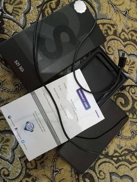 Samsung S21 5G Official PTA Dual Sim With box 8Gb 256 Gb 7