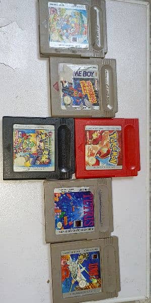 original nintendo game boy color games/cartridge 0