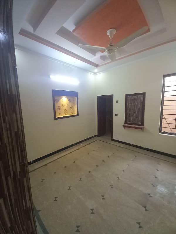 Like a Brand New 3 Bedroom Separate Tanki Separate Meter 8 Marla Ground Portion Available for Rent in Rawalpindi Islamabad Near Gulzare Quid and Islamabad Express Highway 1