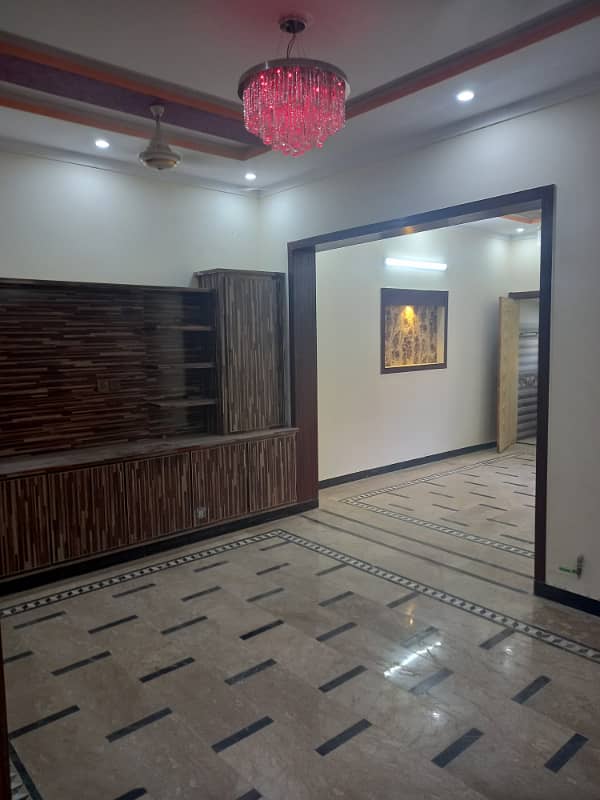 Like a Brand New 3 Bedroom Separate Tanki Separate Meter 8 Marla Ground Portion Available for Rent in Rawalpindi Islamabad Near Gulzare Quid and Islamabad Express Highway 3