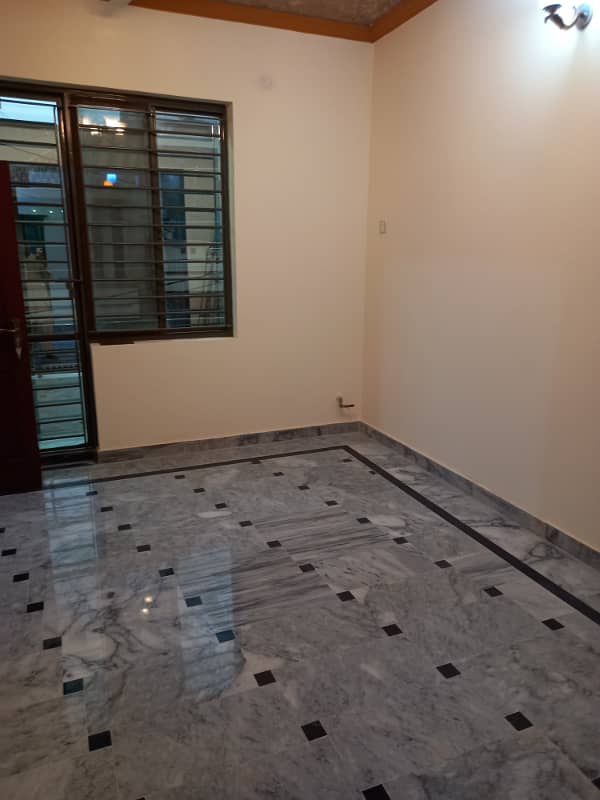 Like a Brand New 3 Bedroom Separate Tanki Separate Meter 8 Marla Ground Portion Available for Rent in Rawalpindi Islamabad Near Gulzare Quid and Islamabad Express Highway 15