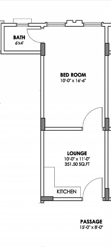 One Bed Lounge 4