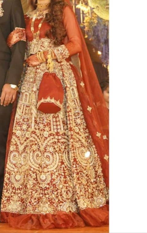 Bridal lehnga / Wedding dress / Barat dress / bridal lehnga for sale 0