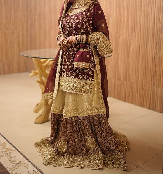 Barat sharara Bride 1