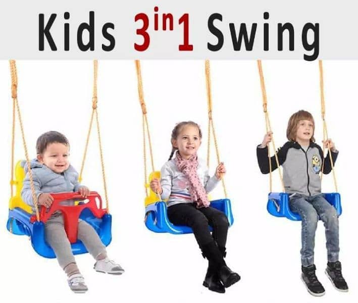 swing for kids with lights and music. delivery free. 2