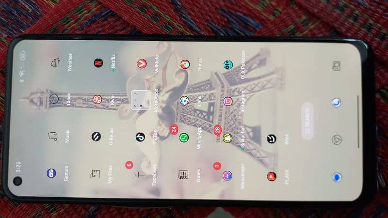 Oppo Reno 6z 58 for sale Ram= 8+4 Rom=128 7