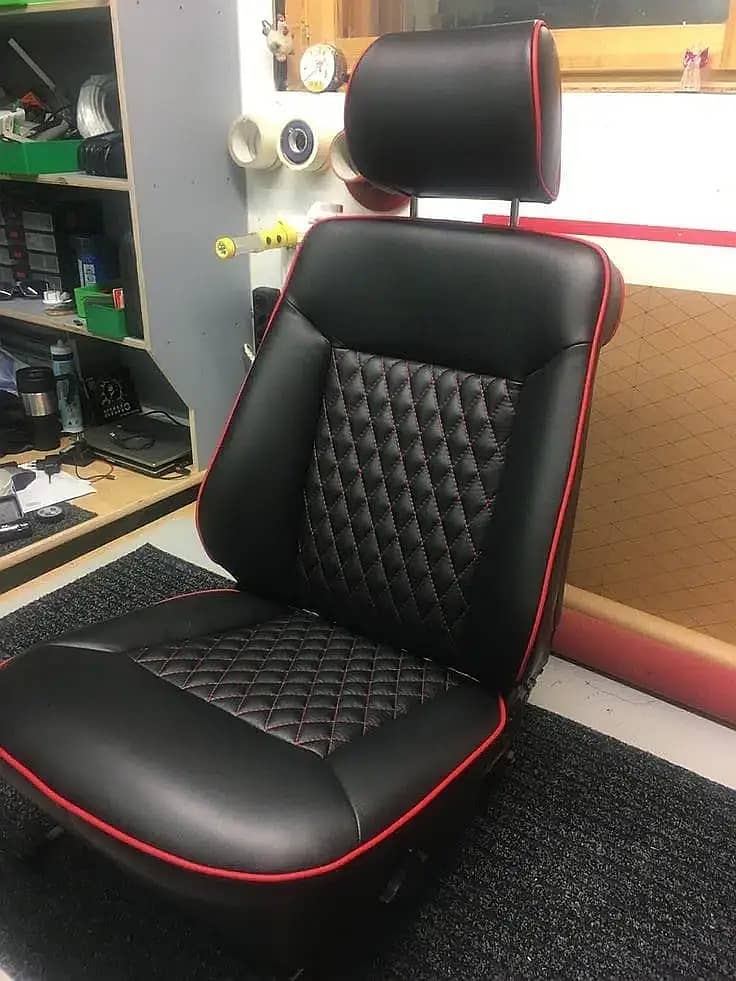 Karachi Biggest Factory of customise Car Seat Covers for honda Toyota 5