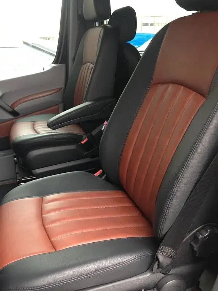 Karachi Biggest Factory of customise Car Seat Covers for honda Toyota 12