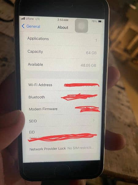 Iphone Se 2020 Pta Approved 64 gb 6