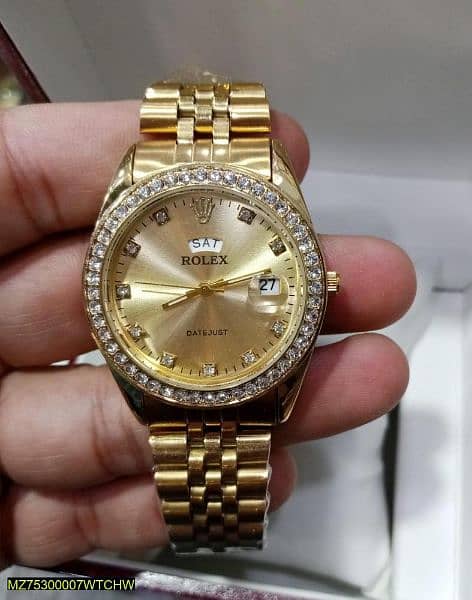 Golden Rolex Watch Cash on delivery 1