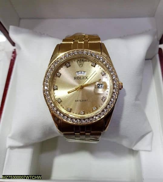 Golden Rolex Watch Cash on delivery 2