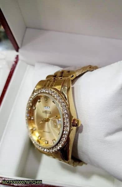 Golden Rolex Watch Cash on delivery 3