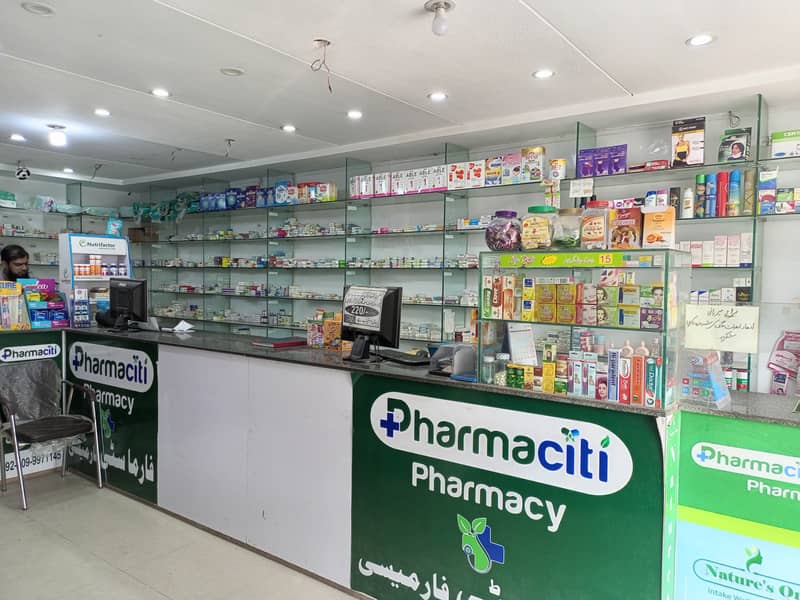 Pharmacy Setup For Sale ( D-Type Faisalabad ) 0