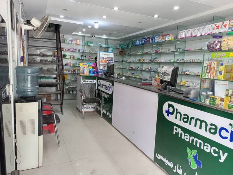 Pharmacy Setup For Sale ( D-Type Faisalabad ) 1