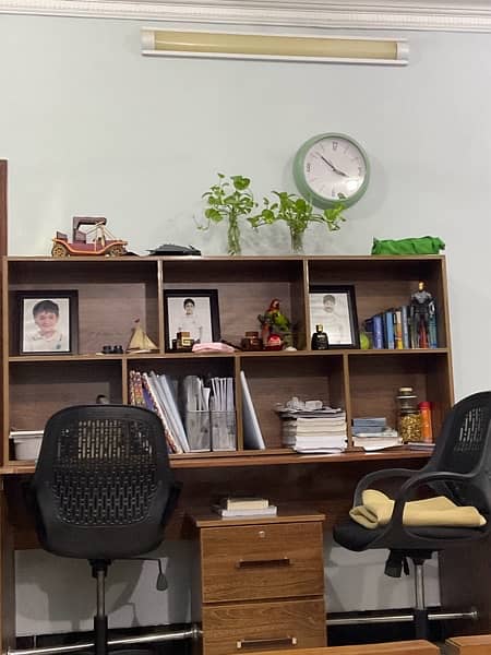 classic brown study table really good 30k for study table and chairs 0