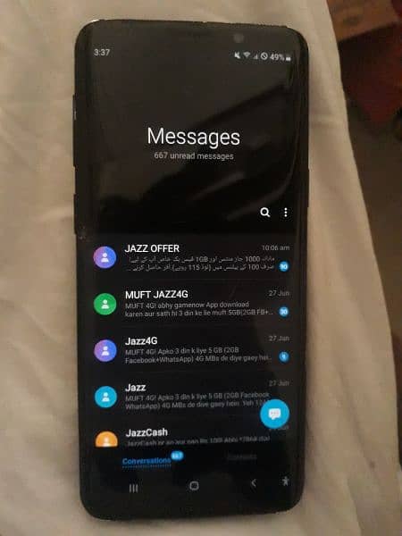 S9 dual sim 4 64 official pta approved cracked but working 100 present 1