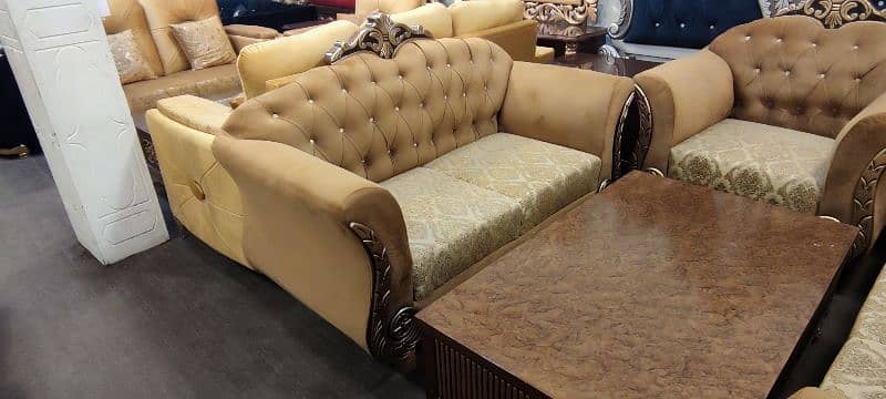 barand new sofa set molty foam gurantee 5