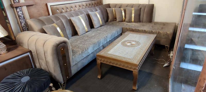 barand new sofa set molty foam gurantee 6