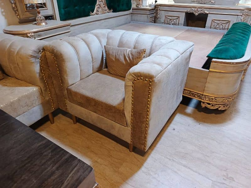 barand new sofa set molty foam gurantee 13