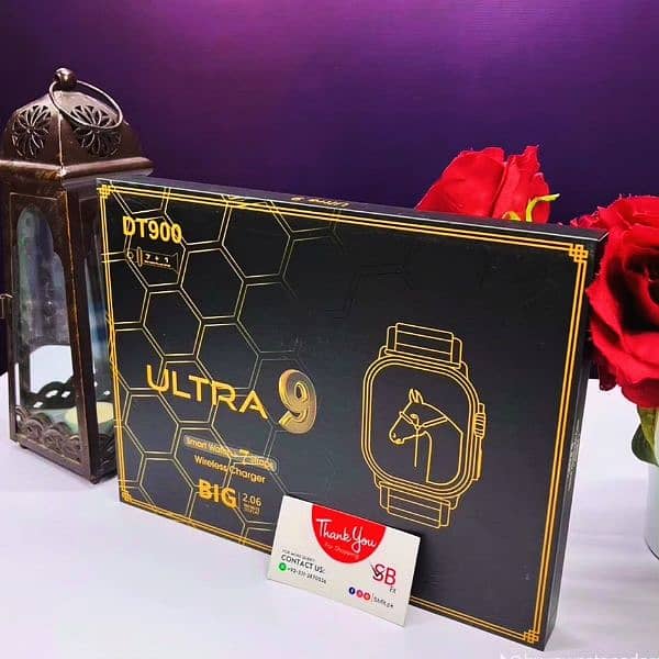 RealTek Ultra Series Smart Watch With Premium Leather + Metal Strap 2