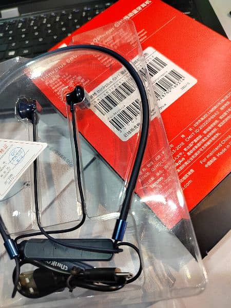 Genuine Germany certified Lenovo SH1 Wireless Earphone NeckBand 3