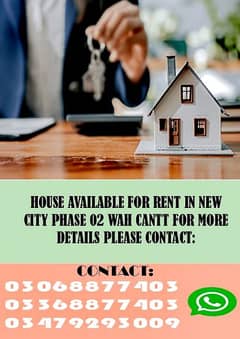 House For Rent In New City Phase 2 Wah Cantt 0