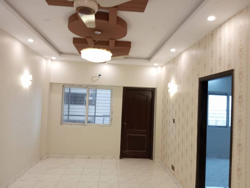 2 BED DD BRAND NEW FLAT FOR SALE IN GULSHAN-E-IQBAL 13 D/3 15