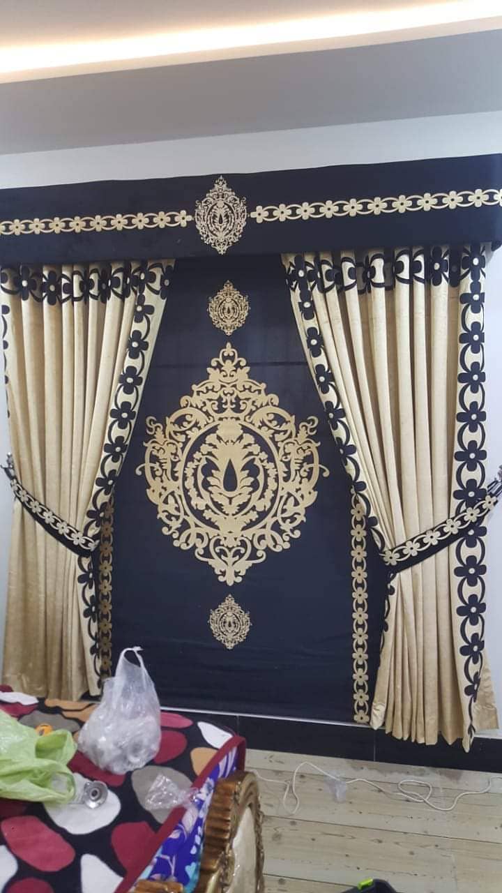 curtains / parday / velvet curtains / roller blinds / wall poshish 11