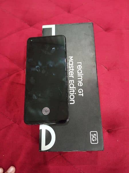 realme gt master 5G with box and charger 2