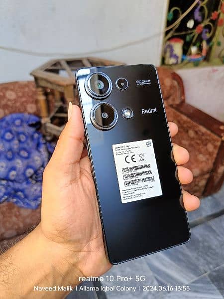 Redmi Note 13 pro 12/512 (200) camra 2