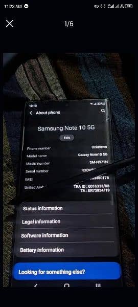 Samsung Galaxy Note 10 5G 12/256 only set 1
